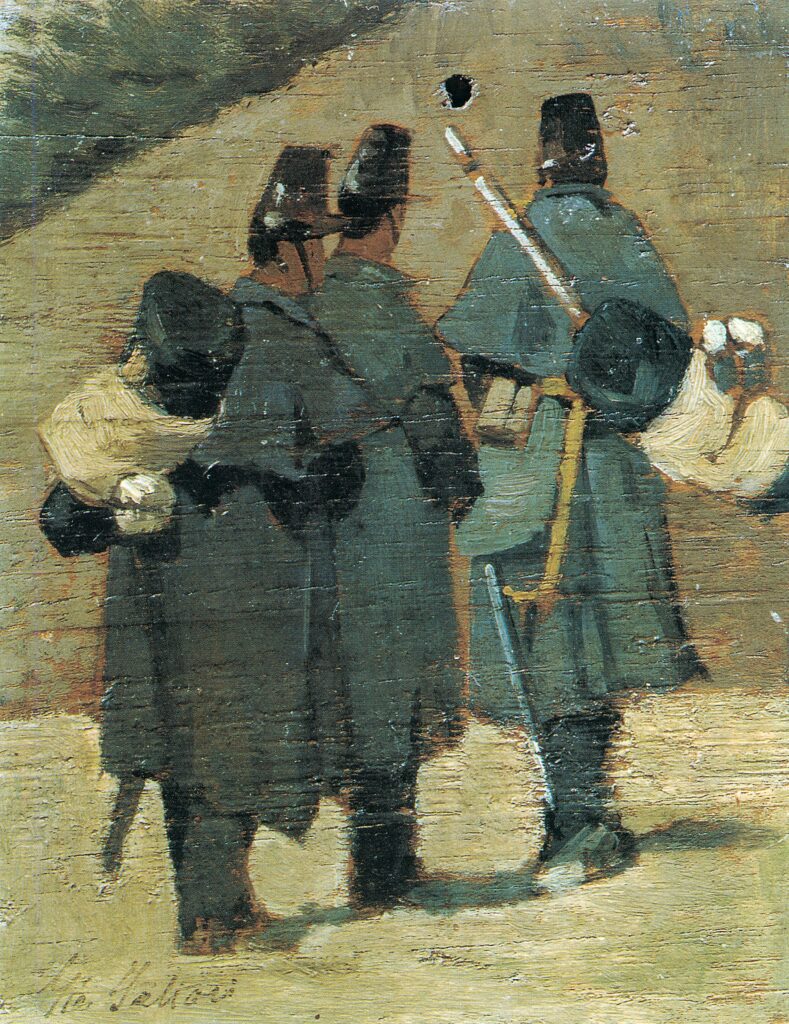 image: Giovanni Fattori, Tre artiglieri