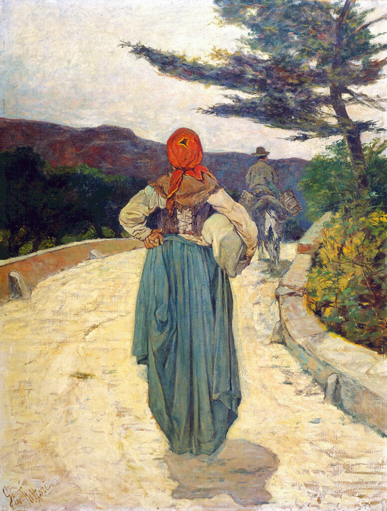 image: Giovanni Fattori, La strada bianca