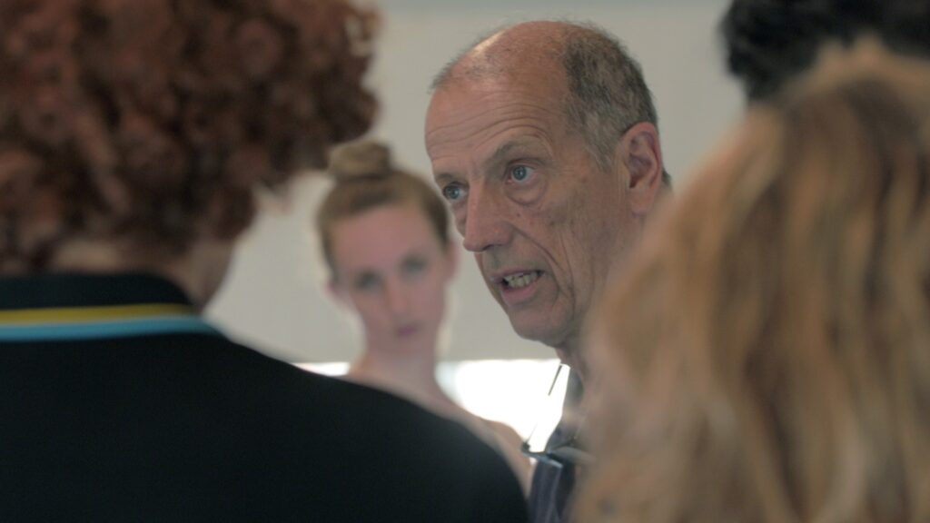 image: Marco Baliani durante le prove